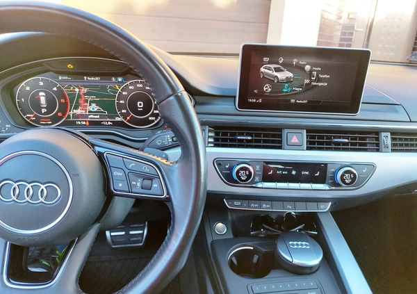 Audi A4 cena 104900 przebieg: 139740, rok produkcji 2016 z Kąty Wrocławskie małe 436